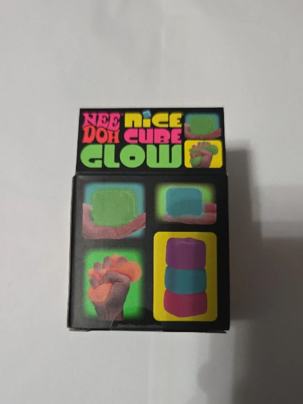 Nice Cube Glow Super Solid Squish - Orange